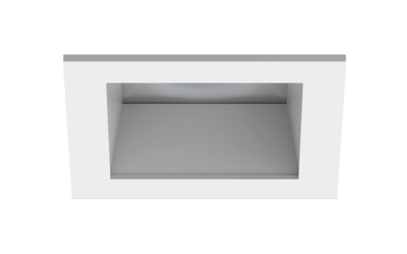 Spectrum Lighting. FPE4SQLEDOS. 4'' FIRE PRO - FIRE RATED DOWNLIGHT OS SERIES / 2000 LUMENS MAX.