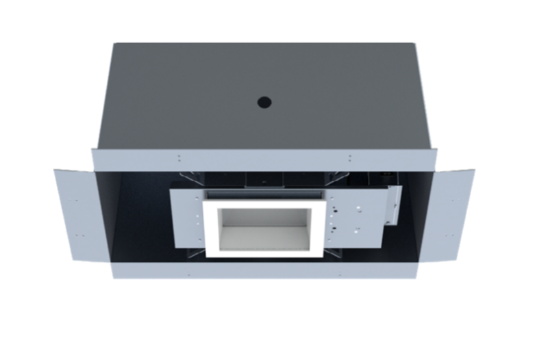 Spectrum Lighting. FPE6SQLEDOS. 6'' FIRE PRO - FIRE RATED DOWNLIGHT OS SERIES / 2000 LUMENS MAX.