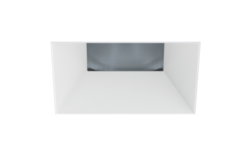 Spectrum Lighting. SS4NM. 4'' SQUARE DEEP DOWNLIGHT N-LINE 4000 LUMENS MAX UNIVERSAL HOUSINGS WITH INTERCHANGEABLE TRIMS.