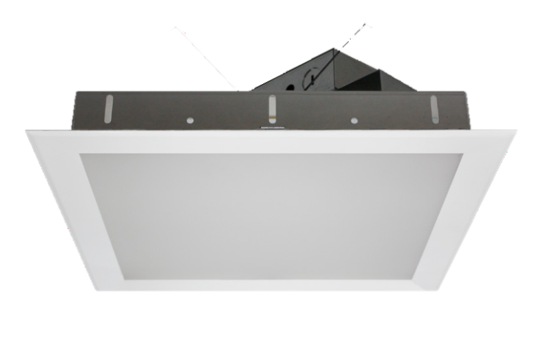 12SQLEDOA. 12'' SQUARE LED AREA LIGHT OA SERIES / 4400 LUMENS MAX LED ...