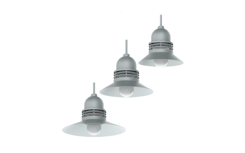 Spectrum Lighting. PL-GV. PIER LIGHT SERIES DAMP LOCATION INTERIOR - TIERS.