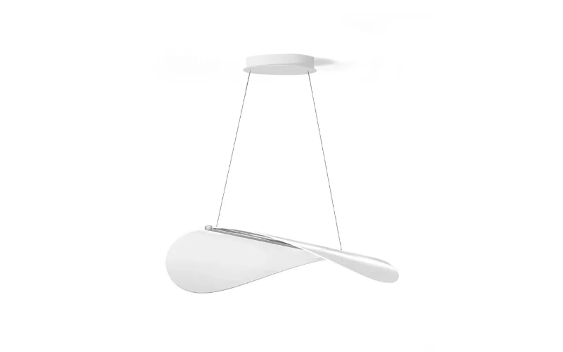 Stilnovo. Diphy 38 x 26 Translucent Decorative Pendant.