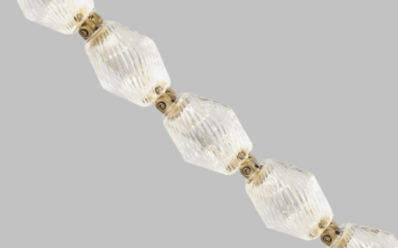 Tech Lighting. 700CLR. COLLIER 240 CHANDELIER.