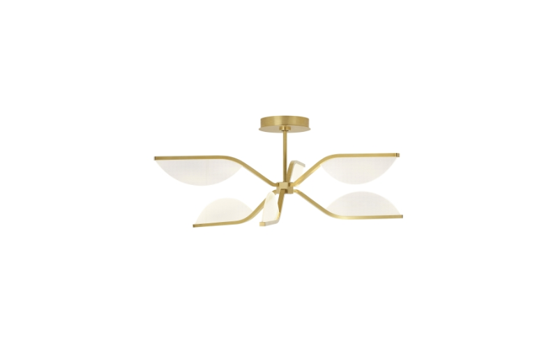 700BLT. BELTERRA 30 FLUSHMOUNT CHANDELIER. by Tech Lighting