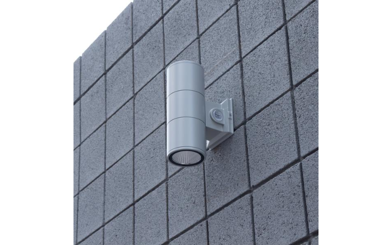 Trace Lite. UDC. 4” Architectural LED Up/Down Cylinder Wallpack.