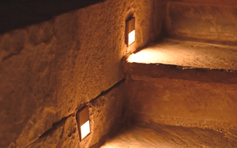 Targetti. ZES. ZEDGE MINI Professional Small Scale LED Steplight.