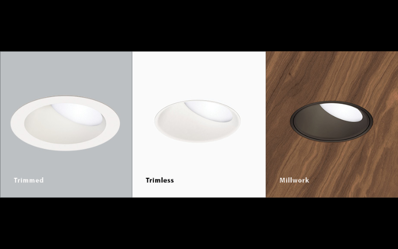 USAI Lighting. B3RW-L2-T24. BeveLED Mini Basic T24 3'' Round Wall Wash.
