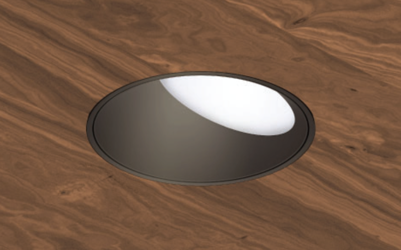 USAI Lighting. B4RW. 4.5” Round Wall Wash - B4RW BeveLED 2.2 Complete.