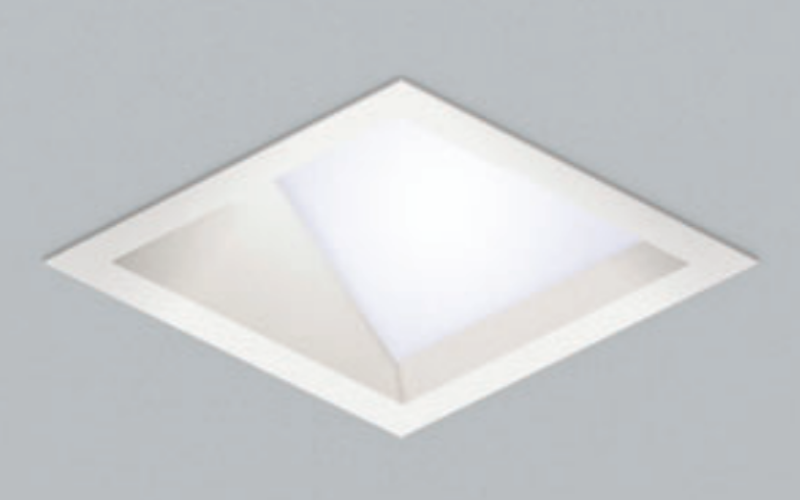 USAI Lighting. B4SW-POE. BeveLED 2.2 - Molex 4.5'' Square Wall Wash - PoE Ready with Integral Driver Housings.