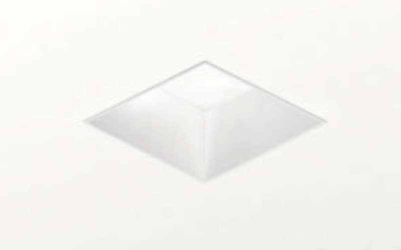 USAI Lighting. B3SDP-UA. BeveLED Mini® for MetalWorks - 3'' Square Downlight with Remote Driver.