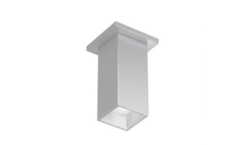 USAI Lighting. CMSD. BeveLED Mini Square Downlight Cylinder with Remote Driver.