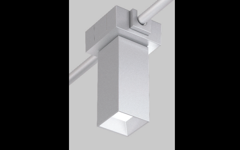 USAI Lighting. CMSD. BeveLED Mini Square Downlight Cylinder with Remote Driver.