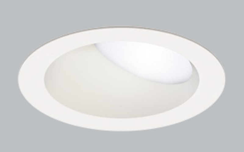 USAI Lighting. B3RW. BeveLED Mini Basic PANCAKE -T24 3'' Round Wallwash Aperture All-In-One with Remote Dimming Driver.