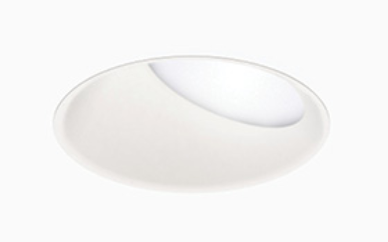 USAI Lighting. B3RW. BeveLED Mini Basic PANCAKE -T24 3'' Round Wallwash Aperture All-In-One with Remote Dimming Driver.