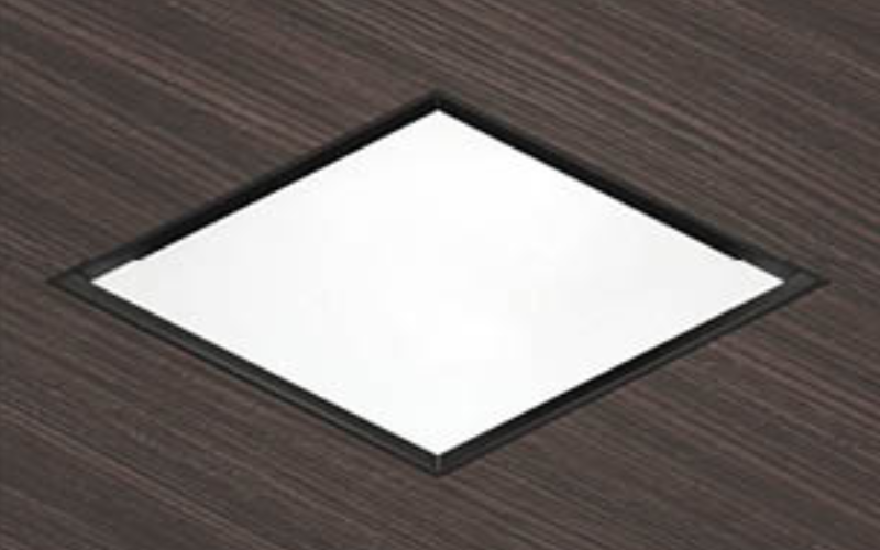 USAI Lighting. Z3SD. True Zero 360 3'' Square Downlight with Integral Driver - T24.