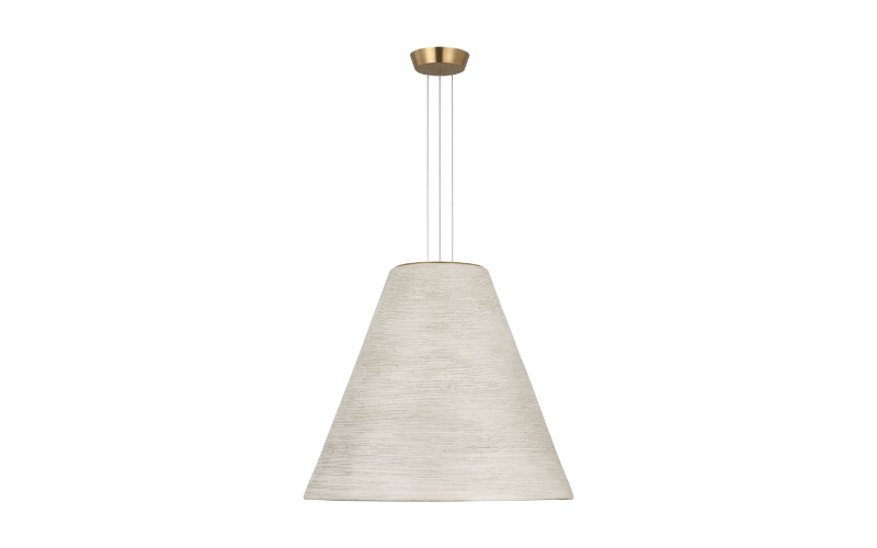 Visual Comfort & Co.. SLPD125. KARAM TAPERED LARGE PENDANT.
