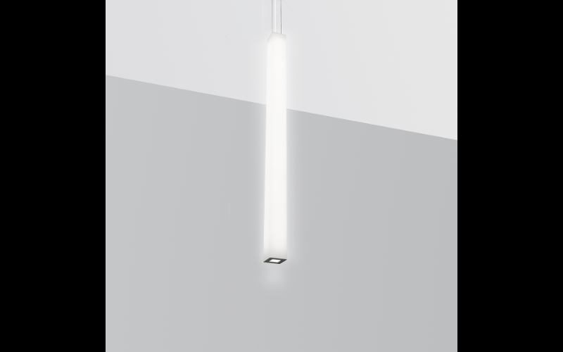Visa Lighting. CP5828. SEQUENCE SQUARE 4 W x 6' H Body - Cable Suspended.