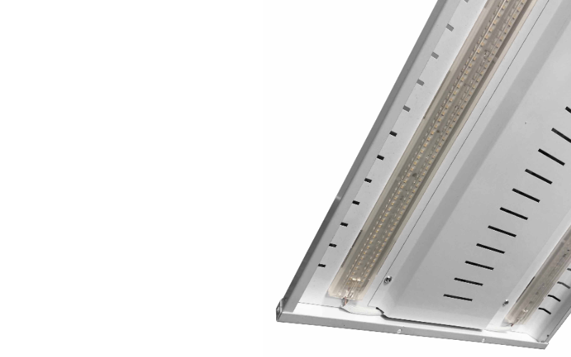 Viscor. LHBC. NARROW DISTRIBUTION Commercial-Grade High or Low Bay Recessed Luminaire.