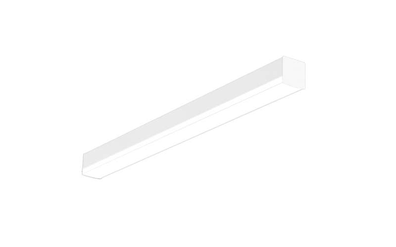 Viscor. LMEZ3. LED - Suspended Direct Luminaire with Drop-Rectangular Lens SQUARE.