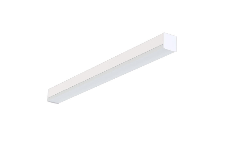 Viscor. LMEZ3. LED - Suspended Direct Luminaire with Drop-Rectangular Lens SQUARE.