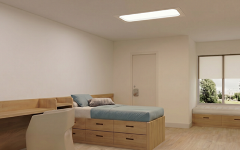 Viscor. MBH2-ALT. MBH2-ALTO Behavioral Health Luminaire with Ambient and Exam functions.