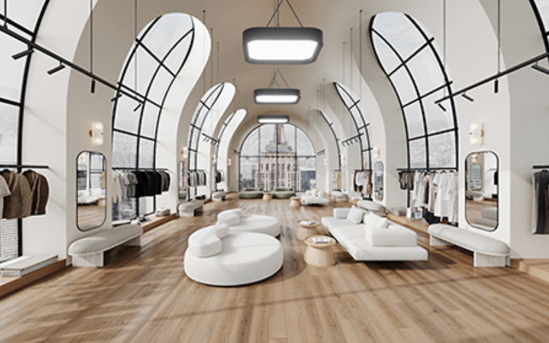 Viscor. ALTP. ALTO Pendant - Rounded Corners Visioneering Architectural Suspended Luminaire with Regressed Lens.