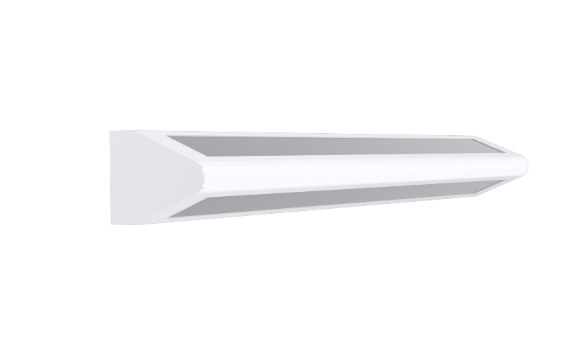 Viscor. MDWB-3587. Surface Wall Mount Bi-Directional Patient LED Luminaire.
