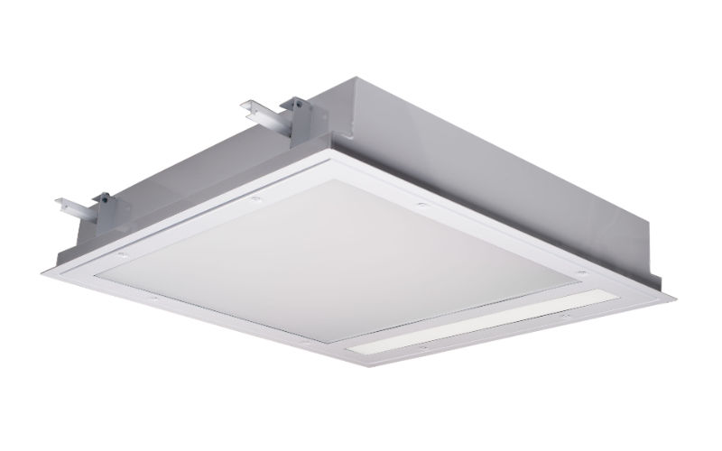 Viscor. MSUi-DFX. LED Recessed Surgical Luminaire with 365DisInFx UVA technology.