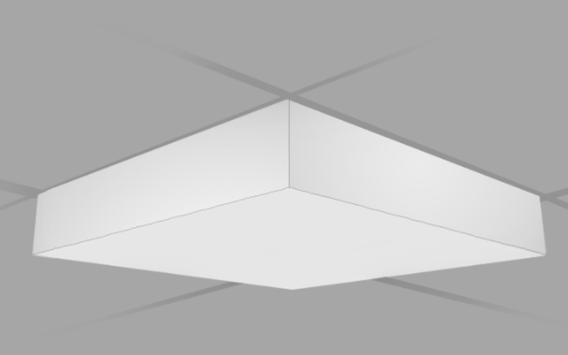 Viscor. QDAR. QUADRA Recessed Architectural Drop Lens LED.