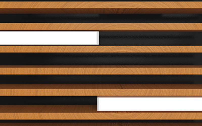 XICO. ESO200-WW. EDGESolo200 Woodworks Edge-Aperture Linear Downlight for Wood Ceiling Grids.