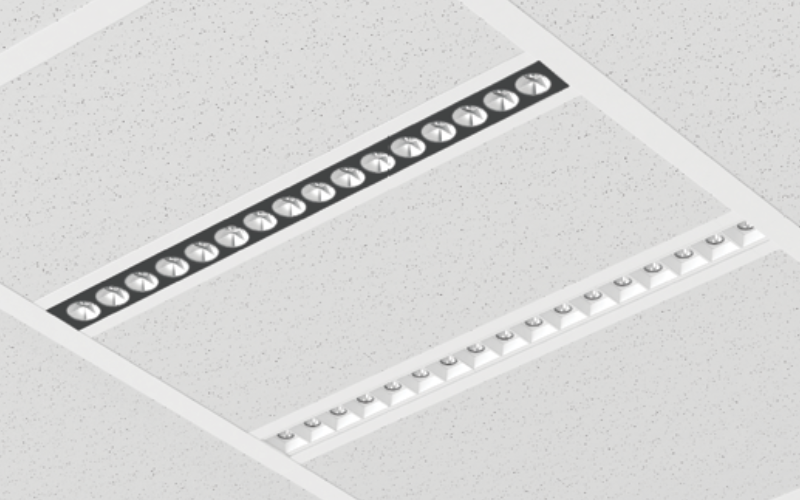 XICO. MSLMCO-RT. MICROSlot MCO T-Bar 1.5'' Low-Profile Linear LED T-Bar Mount.
