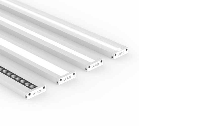 XICO. ESM140. EDGESlim140 0.5'' x 1.4'' Low-Profile Flat LED Linear.