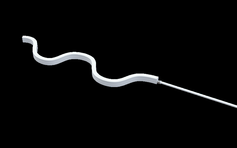Zumtobel. VISTA-FLEX. 0.7'' Flexible Linear Lighting.