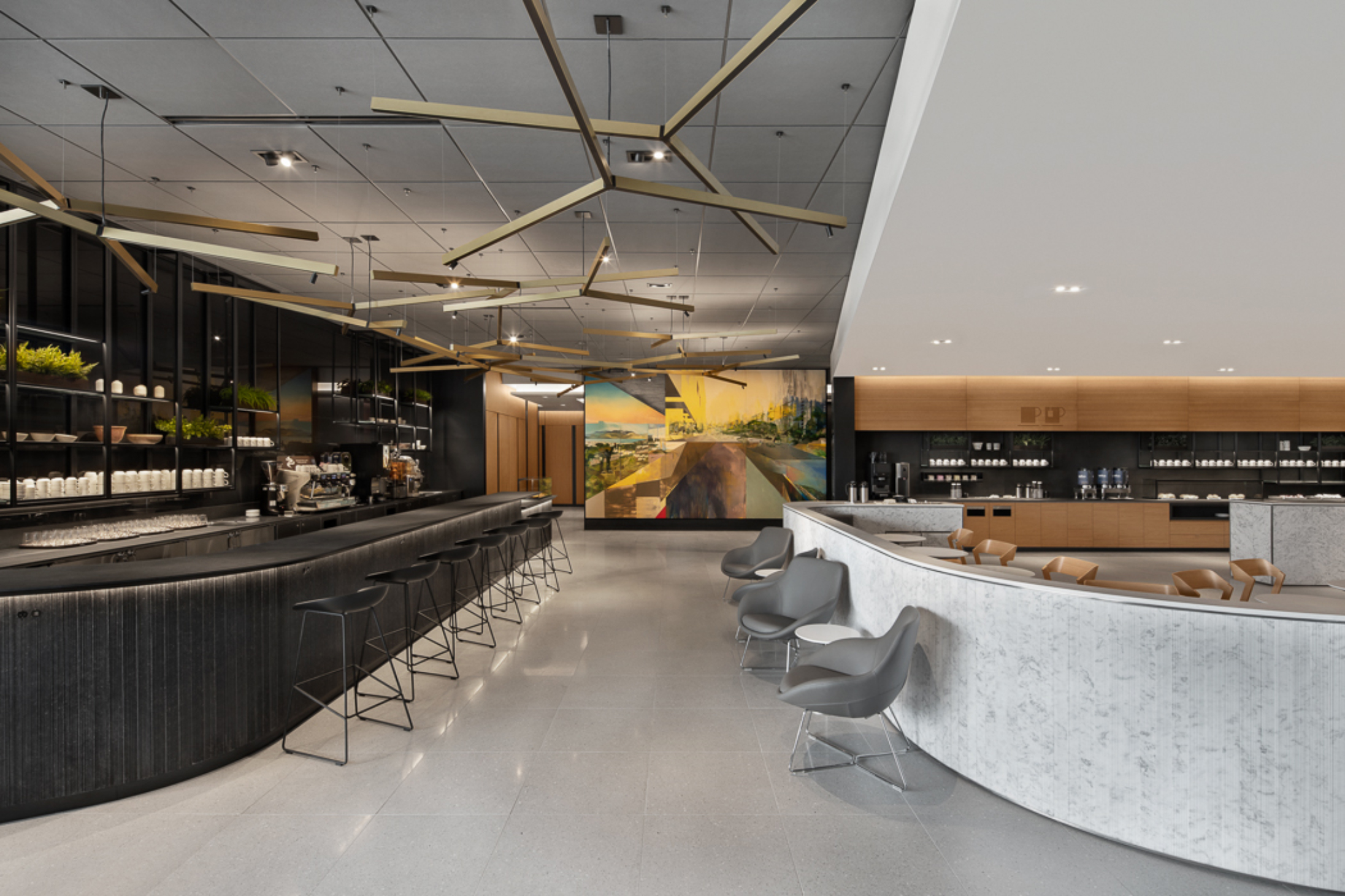 Axis Lighting Air Canada Cafe