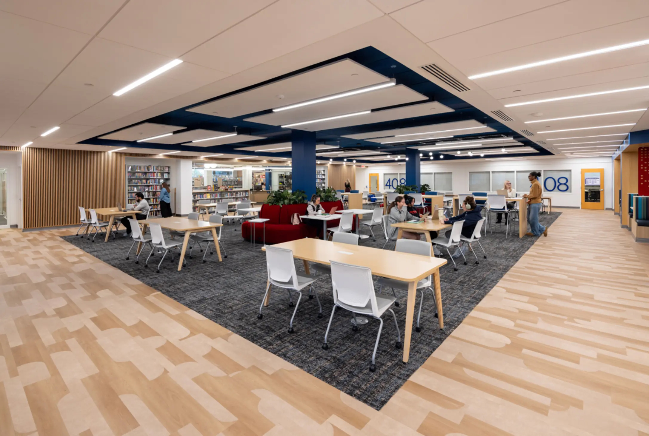 Axis Lighting Gumberg Library