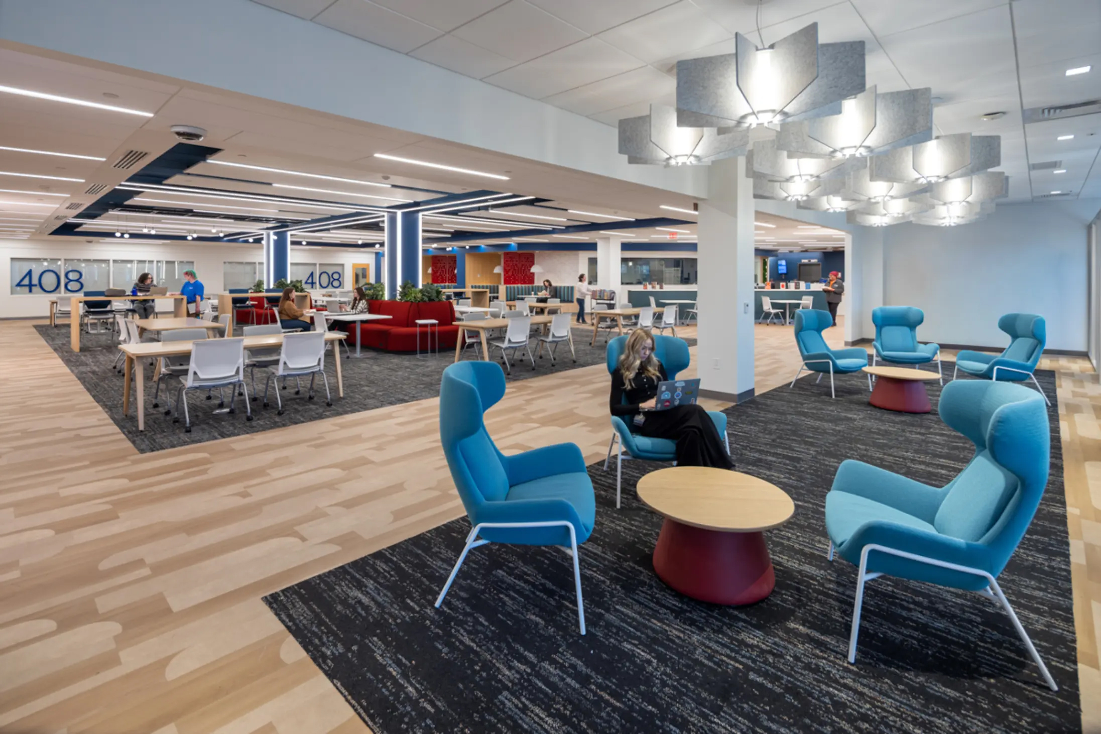 Axis Lighting Gumberg Library