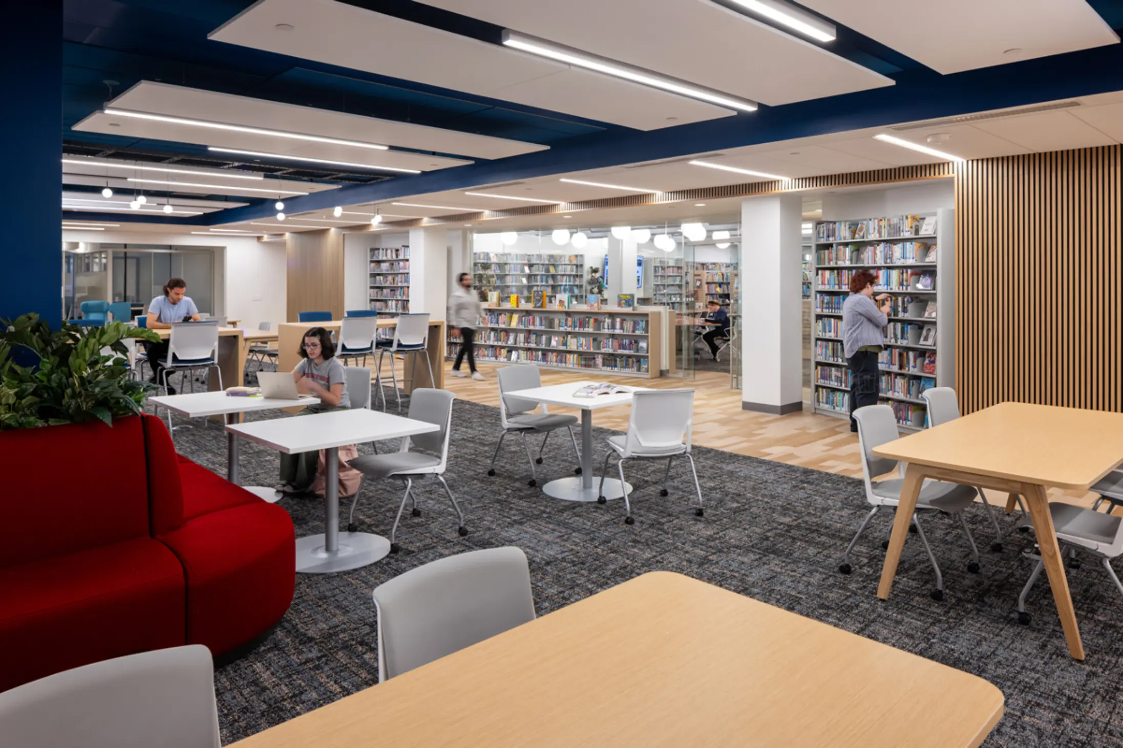 Axis Lighting Gumberg Library