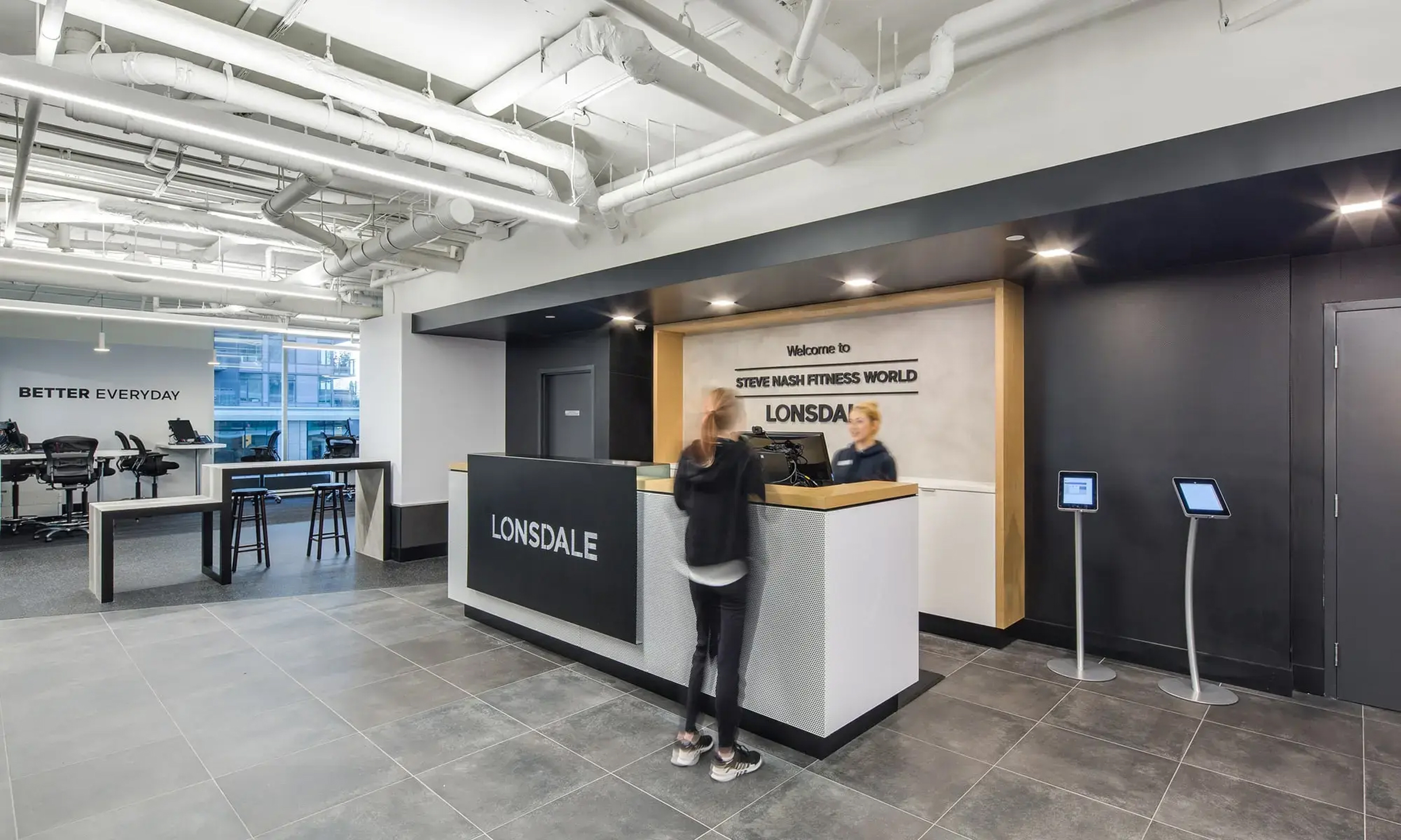 Axis Lighting Steve Nash Sports Club Lonsdale