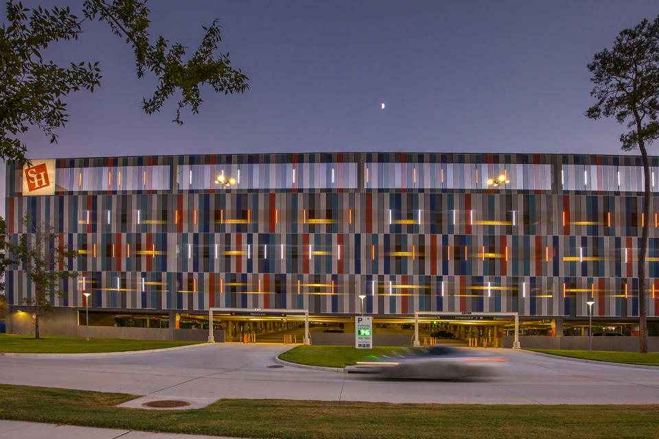 Illuminating a New Landmark on Campus, Sam Houston State University ...