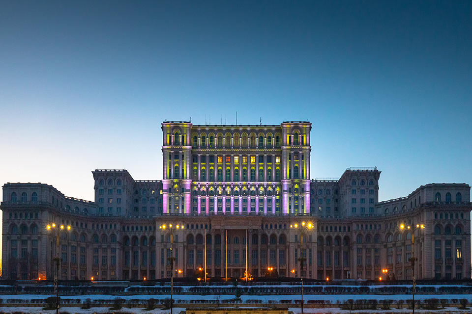 Color Kinetics Palace of Parliament