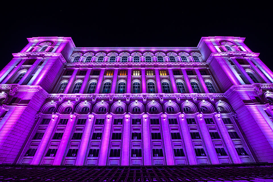 Color Kinetics Palace of Parliament