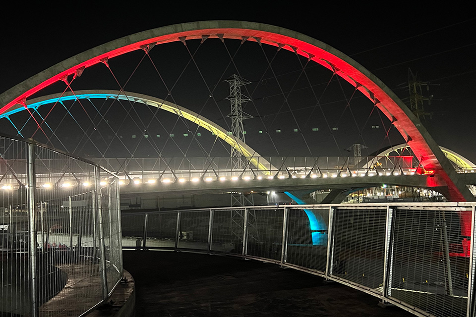 Color Kinetics Sixth Street Viaduct