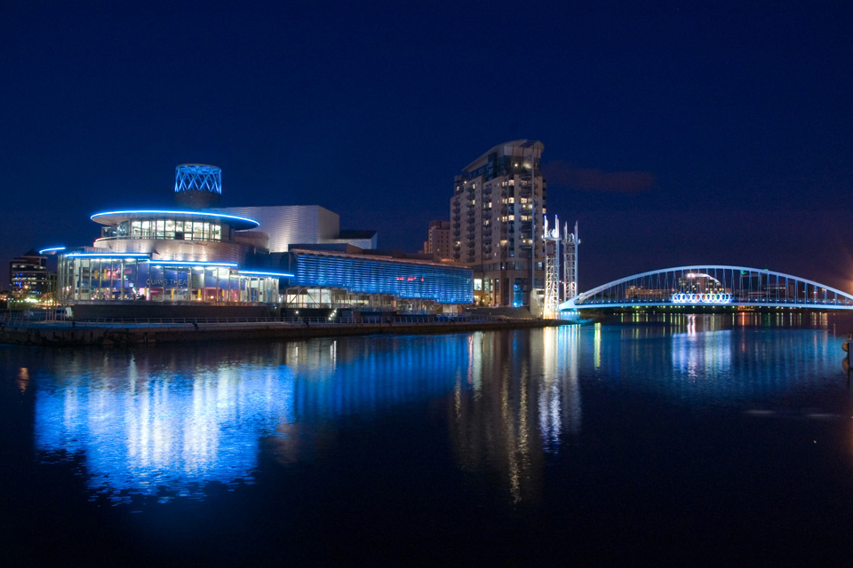 Color Kinetics The Lowry at Salford Quays