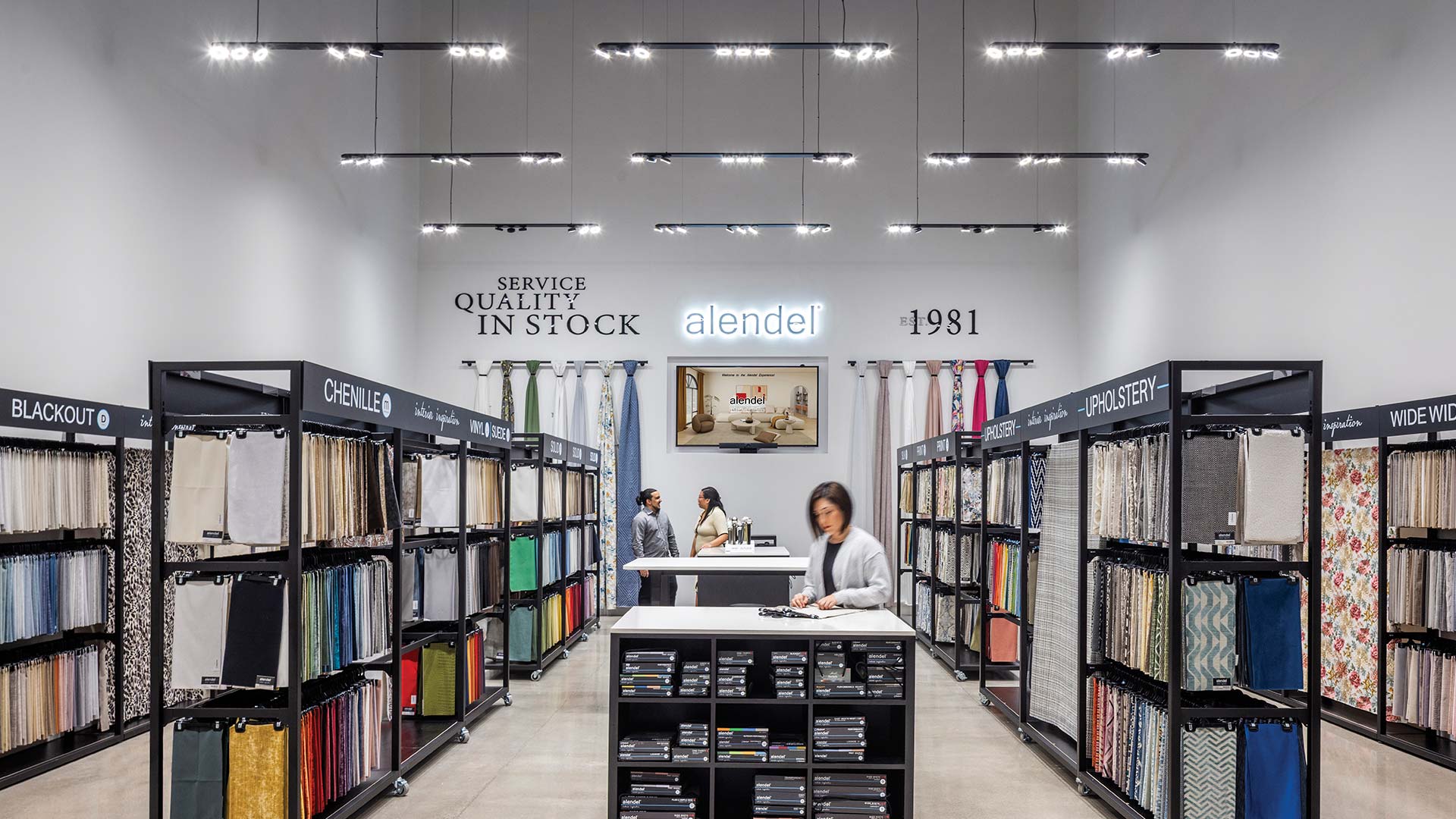 Eureka Lighting Alendel Fabrics