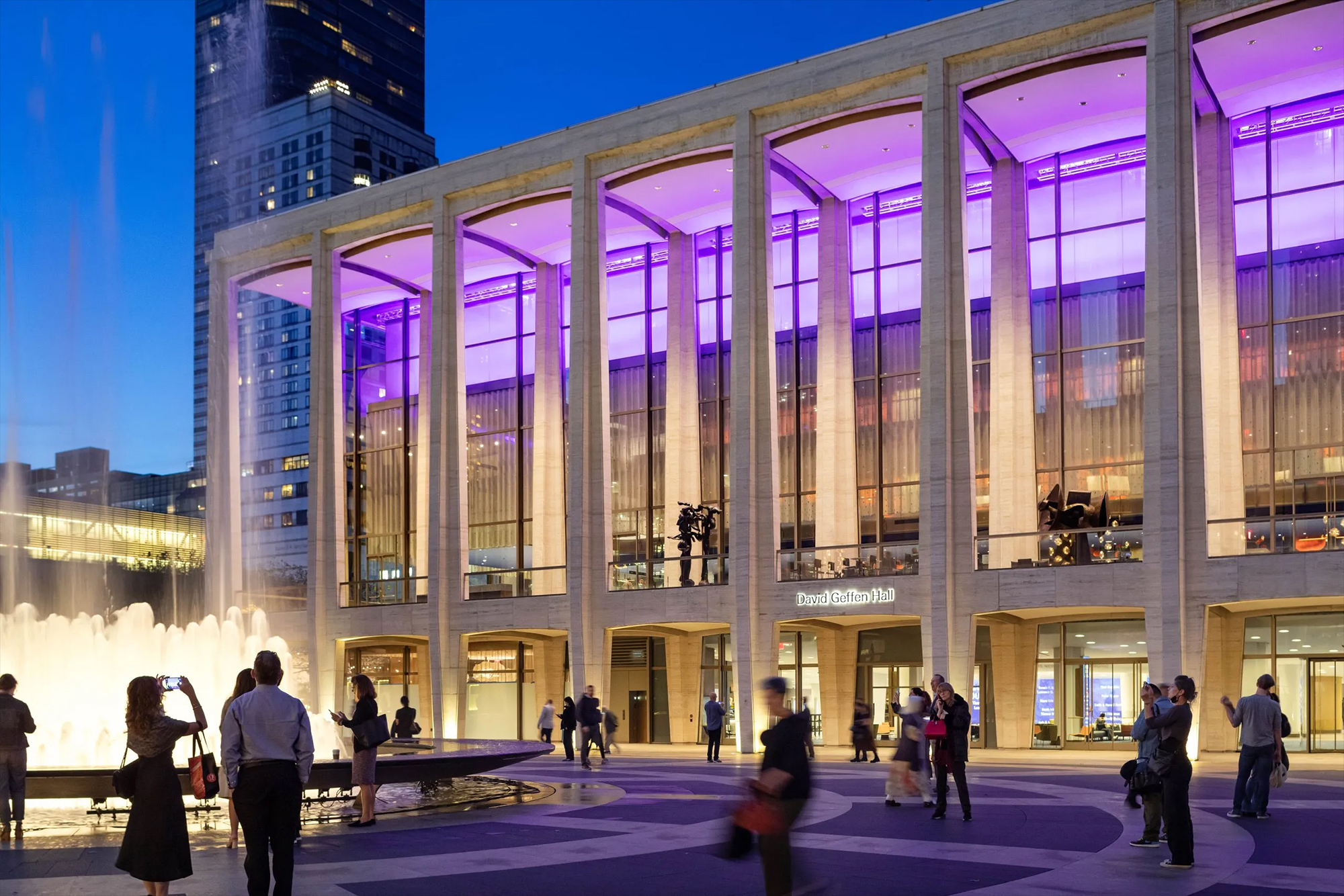 GVA Lighting Lincoln Center, David Geffen Hall