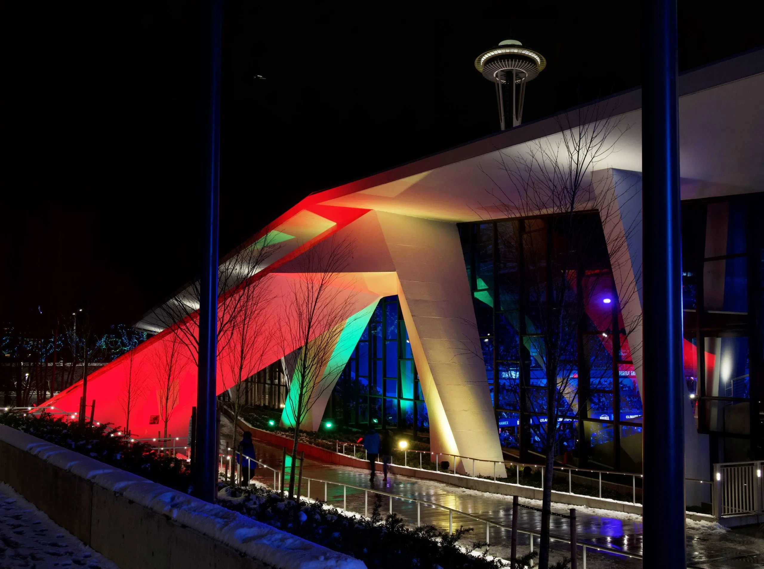 GVA Lighting North Light Installation at Climate Pledge Arena