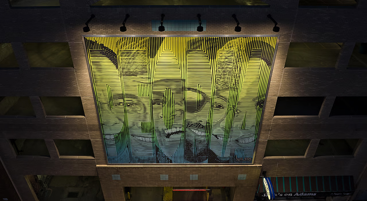 Hydrel Big Picture Peoria “Live Greater” Mural