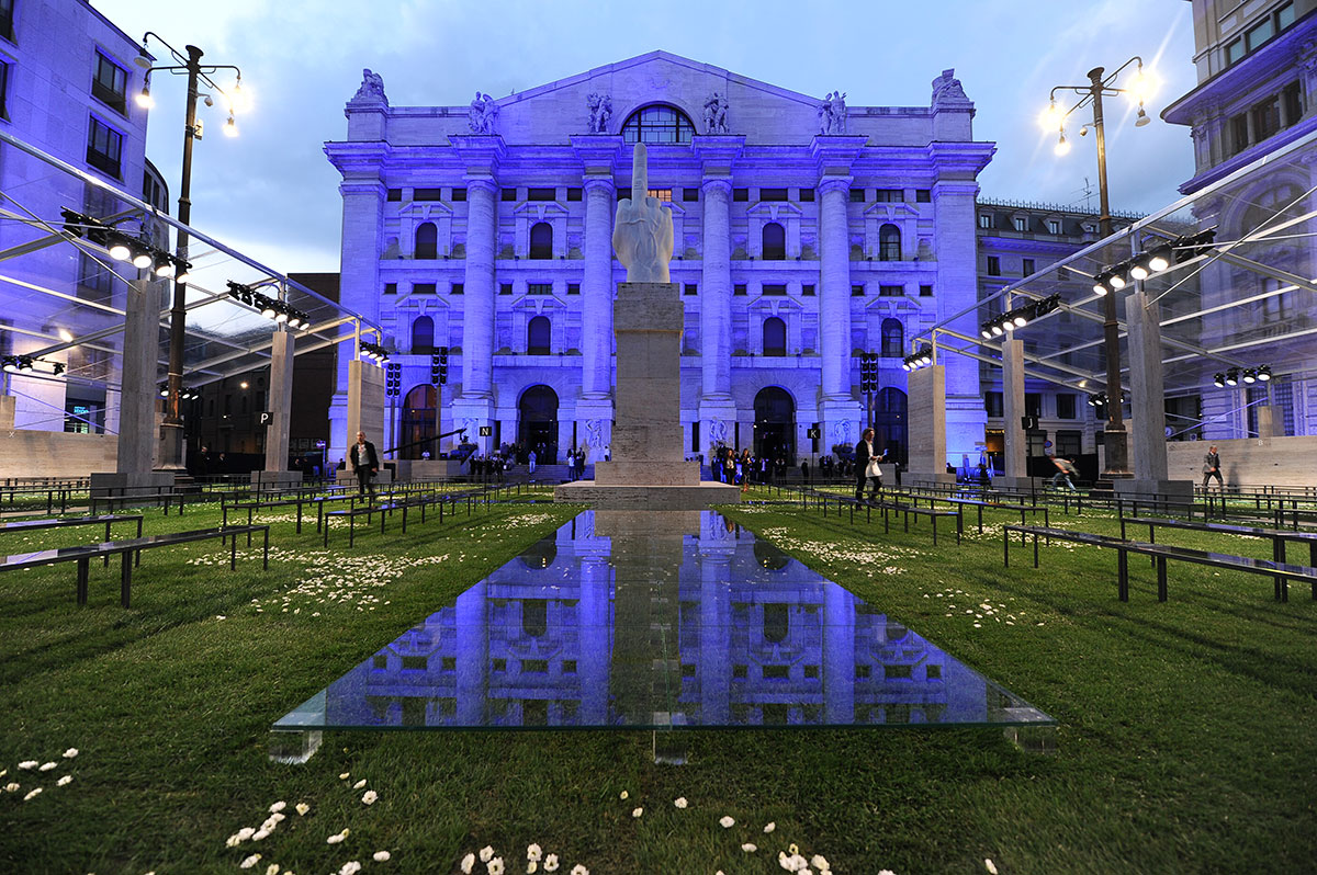 Ingo Maurer Ferragamo Light Installation