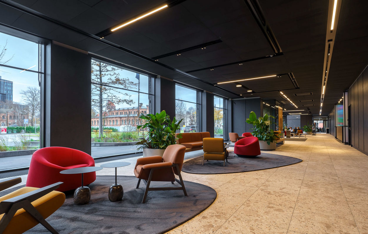 Intra Lighting MT1 New Hanza Offices