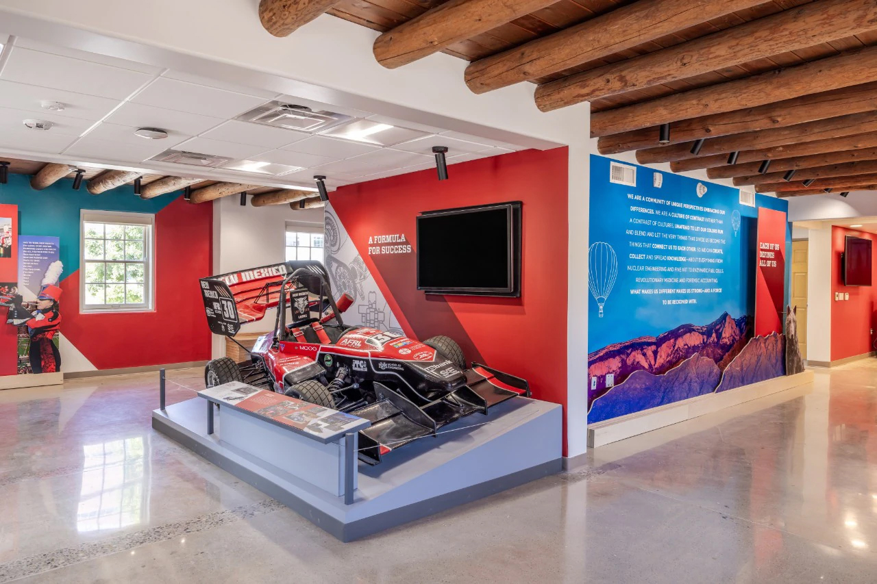 Invue UNM Lobo Welcome Center